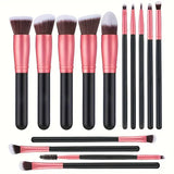 NEW 14PCS Makeup Brushes Set Soft Fluffy Foundation Blush Powder Eyeshadow Blending Female Cosmetics Beauty Tool Christmas Gift