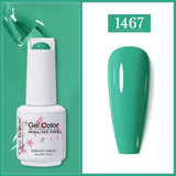 Clou Beaute Gel Nail Polish Neon Brown Royal Blue Red Green Pastal Nude Nail Art Varnishes Gel Lacquer HEMA/TPO FREE UV Gel Nail