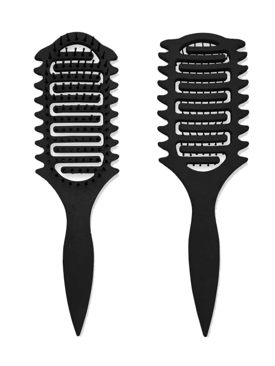 Curly Comb Curl Define Styling Brush Hollow Out Detangling Hair Brush Tangled Wet Curly Hair Comb Shaping Curls Hairdressing