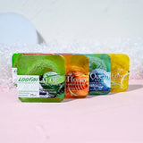 100g Lemon Oil And Loofah Soap Natural Organic Handmade Soap Facial Cleansing Whitening Acne  Essential Oil Soap