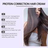 Keratin Hair Straightening Cream Reduce Dry Frizzy Damaged Hair Care Restore Soft Smooth Shiny Moisturizing Hair Conditioner