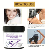 Magical Keratin Hair Mask 5 Seconds Repair Damaged Frizzy Hair Soft Smooth Shiny Nutrition Deep Moisturize Nourishing Hair Care