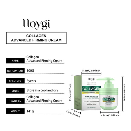 Collagen Body Cream Firming Fade Fine Lines Wrinkle Dark Spots Repairing Drying Body Brightening Moisturizing Cream Skin Care