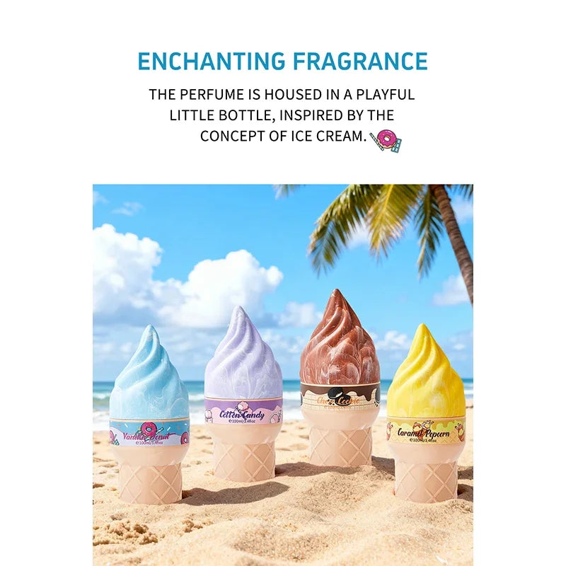 Dreamy Dessert Scent Body Spray Chocolate Cookie Popcorn Fragrance Mist Refreshing Fine Mist Long Lasting Fresh Aroma Daily Gift