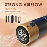 5 in 1 Hair Styler Powerful Fast Drying Ionic Hair Dryer High Speed Hot Comb Brush Set Professional Hair Straightener