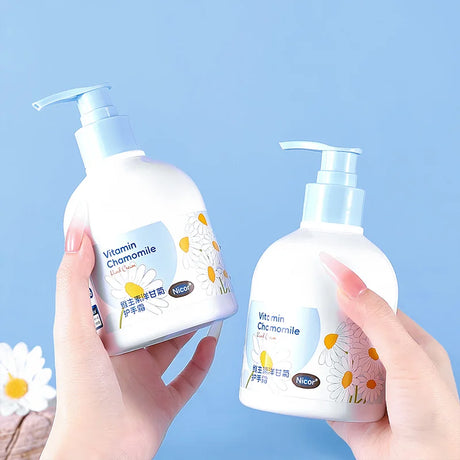 Nicor Vitamin Chamomile Hand Cream Moisturizing and Hydrating to Prevent Dryness and Cracks
