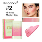 Temperature Change 3-in-1 Cheek Lip Tinted pixiBlush Stick Temperature Change Blush Makeup Products Cosmetic Palette Stick Face