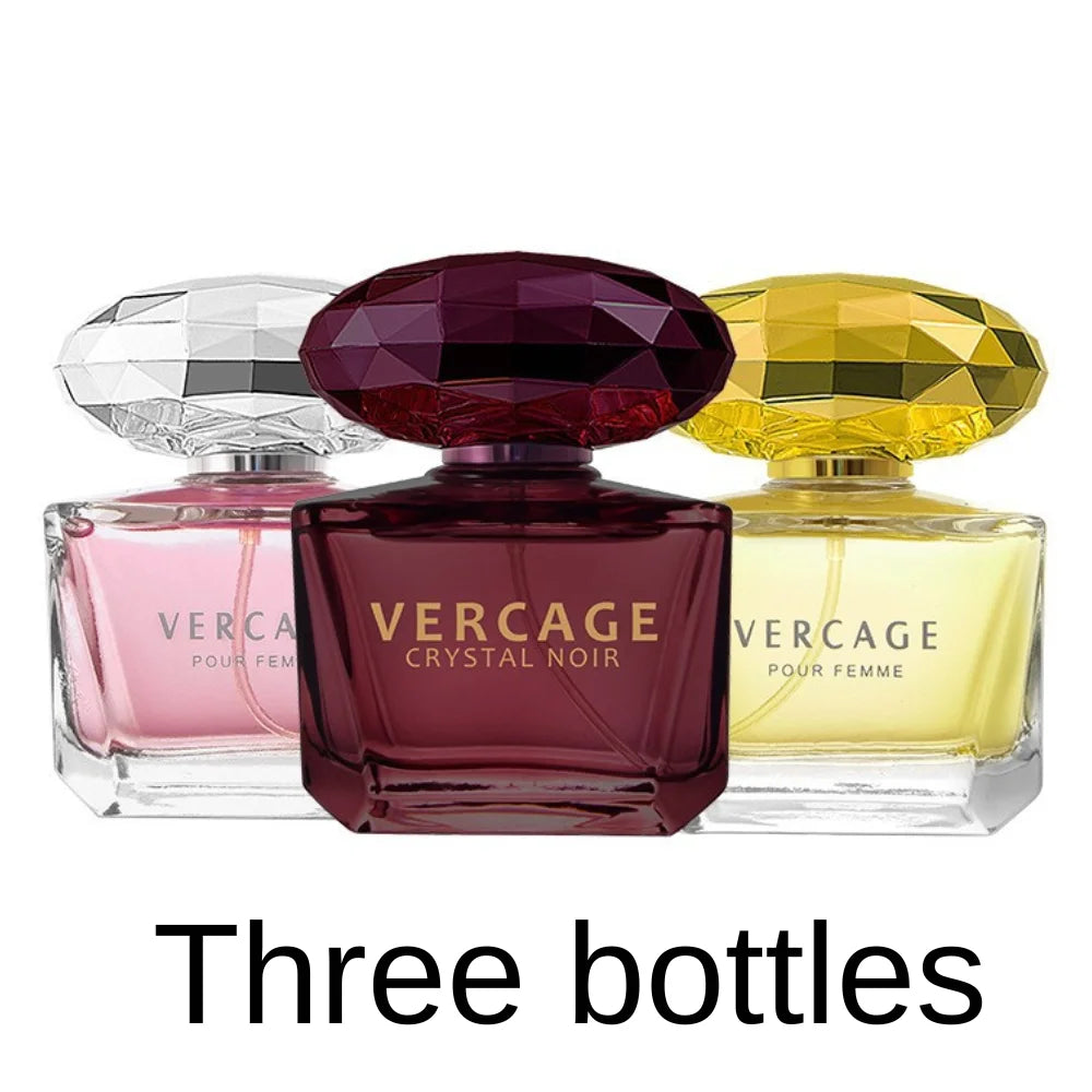 Luxury Brand Lasting Fragrance 50ml Women Body Spray Perfume Floral Scent Pheromone Perfumes  Crystal Diamond Sweet Love Crystal
