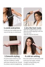 Hair straightener HT01 hair dryer Huaqiangbei straight board clamp straight hair negative ion does not damage hair dry and wet