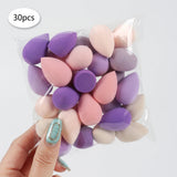 10/20/30/50/100Pcs Mini Makeup Sponge, Expands When Exposed to Water, Suitable for All Skin Types