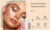 Liquid Highlighter + Liquid Blush + Liquid Contour for Face & Body, High Glossy Finish, Natural Glow Liquid Luminizer Makeup