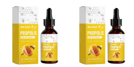 Propolis Extract Liquid with Vitamin A C &E Antioxidant Daily Wellness Support Dietary Supplement for Adult Natural Formula 50ml