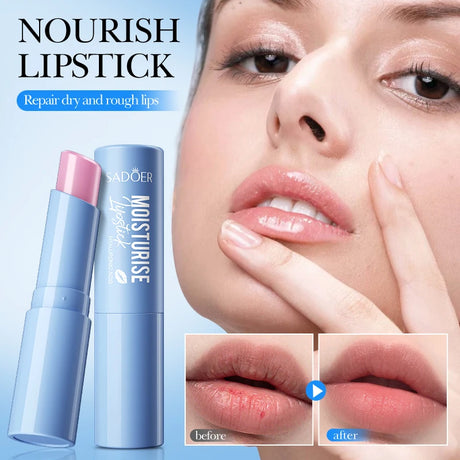 SADOER 1/5/10/15/20PCS Hyaluronic Acid Lip Balm Long-Lasting Moisturizing Lip Care, Hydrating & Nourishing Soothe Dryness