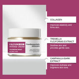 Calcium Intense Cream Tighten Skin Elasticity Enhance Moisturizing Facial Firming Improve Skin Sagging Nourishing Facial Lifting