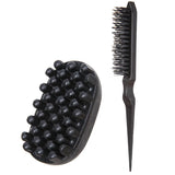 Hot Sale Portable Silicone Hair Brush Washable Durable Rubber Curly Brush Hair Beauty Dirty Braided Curly Hair Men Cleaning Tool