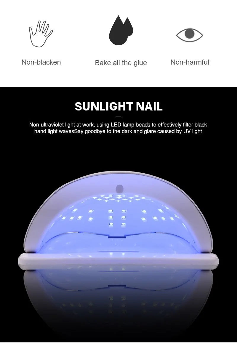 SUN X5 LED MAX Manicure Lamp 45 LEDs UV LED Nail Lamp For Nails Curing Nail Polish LED Nail Lamp Gel Dryer Lamps Nail Tools