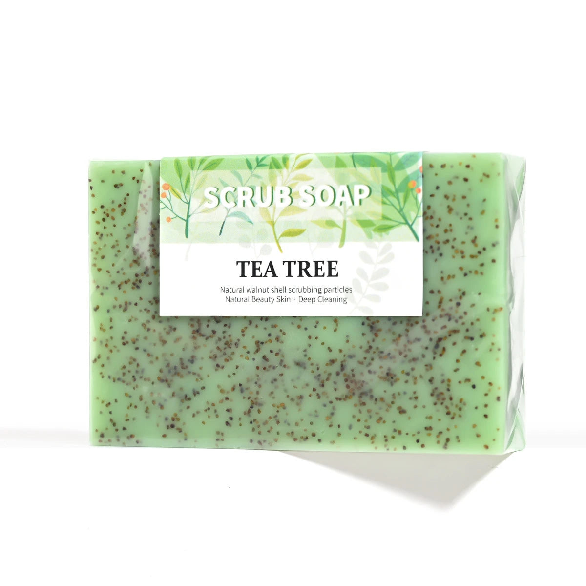 Tea Tree Soap for Face and Body, 100g of Tea Tree Soap Suitable for Daily Use, Suitable for Oily and Dry Skin