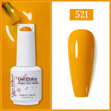 Clou Beaute Gel Nail Polish Neon Brown Royal Blue Red Green Pastal Nude Nail Art Varnishes Gel Lacquer HEMA/TPO FREE UV Gel Nail