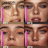 Double Eyeliner Freckles Pen All-in-One Natural Waterproof Lasting Seal Spot Pen Natural Simulation