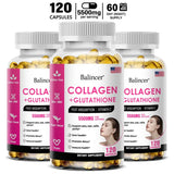 Glutathione Collagen Supplement, Antioxidant Whitening Capsules, Skin Health Deep Nourishment Skin