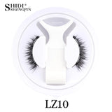 1 Pair Magnetic Eyelashes Set Reusable Easy to Use Eyelash Extension Tools Natural Curler False Eyelashes With Magnetic Tweezers