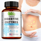 Digestive Enzymes Supplement - Digestion and Intestinal Health for Adults Men and Women, Promotes Nutrient Absorption
