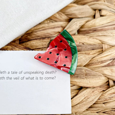 1/3/6pcs Strawberry Cherry Fashionable Ins Hair Accessories Fruit Hair Clips Acetic Acid Hair Clips