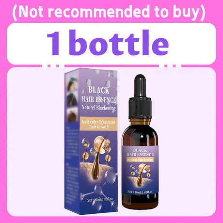 Hair Strengthening Black Essence - Balances Scalp Oil & Unclogs Follicles, Improves Hair Shine.
