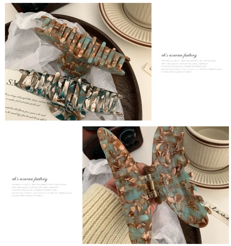 Vintage Hair Clips Korean Hair Clip Large Claw Clip Y2K Accessories Hair Accessories For Women