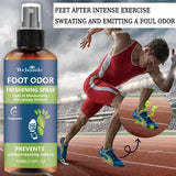 Instant Freshness Spray,FOOT ODOR CONTROL SPRAY, a Natural Plant-Based Formula, Quickly Deodorizes Lasts Long, Refreshing The Feet, Absorb a Large Amount of Sweat, Shoe And Foot Odor, Shoe Odor Remover, Feet Care Products, Sh