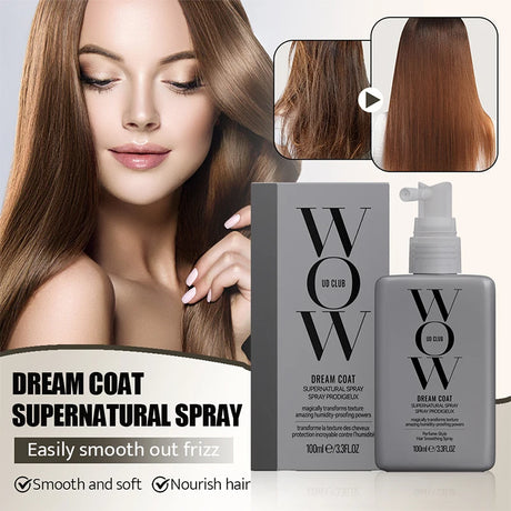 Super Soft Leave-In Conditioner Spray Hair Scalp Treatment Smoothing Straightening Shiny Repair Damaged Hair Care Hair Oil Spray