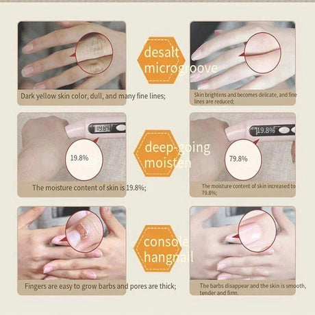 Wrinkle Removal Anti-Crack Hand Cream Skin Cracked Repair Products Soften Nourish Anti-drying Whitening Moisturizing Hand Care