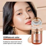 Butterfly Cushion BB Cream,Moisturizing Concealer Makeup Base BB Liquid Foundation,Butterfly Air Cushion Powder Puff CC Cream