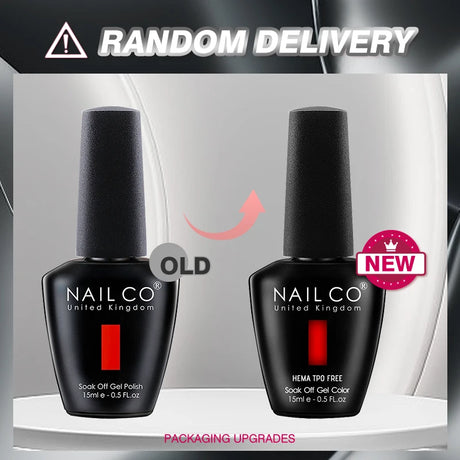 NAILCO 15ml HEMA FREE TPO FREE Top Base Coat Nail Gel Polish Supplies Vernis Semi Permanent Nail Art Manicure Gel Ongle UV Nails