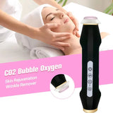 New Design - Portable CO2 Oxygen Bubble Pen Rechargeable Exfoliate Device Handheld Facial Clean Machine SPA Beauty Capsules