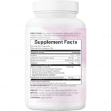 Multi Collagen Capsules 240ct Type I II III V X with Biotin Hyaluronic Acid Vitamin C Hydrolyzed Protein Supplement