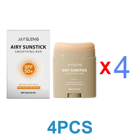 Face Cream Stick Moisturizing Facial Body Sunscreen Matte Sun Stick SPF 50+ UV Protective Cream Refreshing Hydrating Waterproof