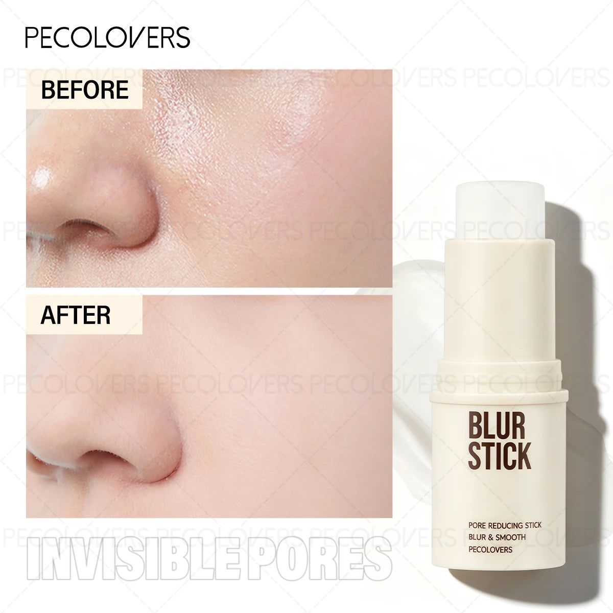 1PC Facial Primer Stick, Conceals Facial Flaws and Spots, Waterproof and Long-Lasting, for Makeup Application