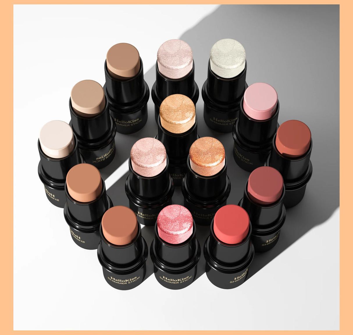 Face Brown Bronzer Contour Stick Face Foundation Makeup Pen Lasting Smooth Contour Shadow Blusher Highlight Concealer Cosmetics