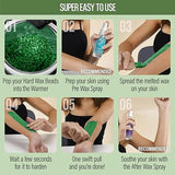 1000g/400g/50g Hot Wax Hair Removal Depilatory Waxing Wax Beads For Wax Heater Painless for Body Hairs Removal Beans