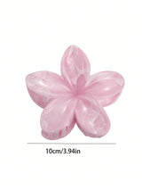 Tyrande Blunt Flower Grip Fresh and Sweet Egg Flower Back of Head Disc Hair Shark Clip Hair Ornament