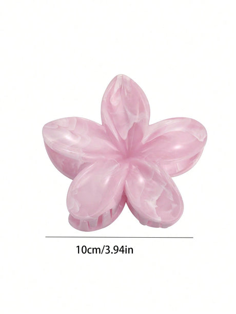 Tyrande Blunt Flower Grip Fresh and Sweet Egg Flower Back of Head Disc Hair Shark Clip Hair Ornament