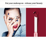 4 Colors Cigarette Shaped Lip Gloss Set Matte Velvet High Pigment Waterproof Long Lasting Non Transfer Portable Mini Lip Makeup Cosmetic