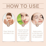 Retinol Bee Venom Facial Capsules Anti-Wrinkle Firming Smoothing Moisturizing Facial Skin Anti-Aging Night Serum for Face & Neck