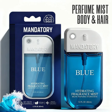 BODY & HAIR FRAGRANGE MIST For Men, 8 Differect Scent Perfume Spray, Long-Lasting Fragrance, Perfect For Dates, Parties & Gift,