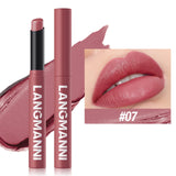 12 Colors Nude Matte Lipstick Waterproof Lip Sticks Not Fading Sexy Red Velvet for Women Make Up Long Lasting Lip Cosmetics