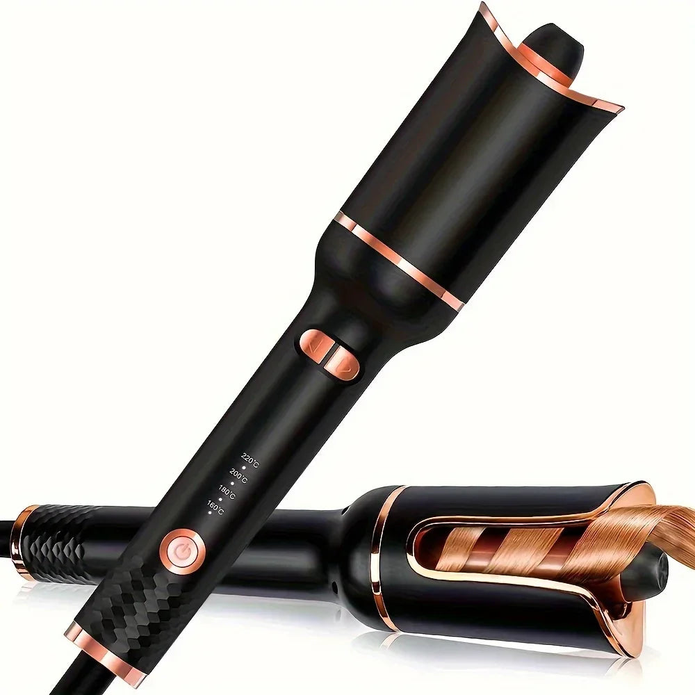 TINSOL Professional curling irons Ceramic auto-rotating air curling irons Air spinning rod styler Curling irons Styling tools
