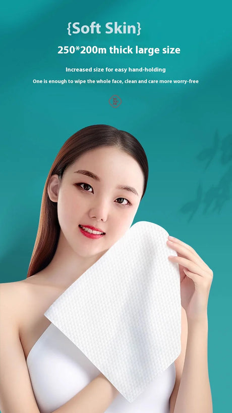 Hanging Disposable Face Wash Towel Extractable  Soft Towel Face Wash Towel Thickened Face Wipe Makeup Remover Towel