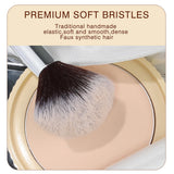 32Pc Makeup Brush Set Cosmetic Tools for Powder Eye Shadow Foundation Blush Blending Beauty Makeup Brush Kit for Makeup Starters