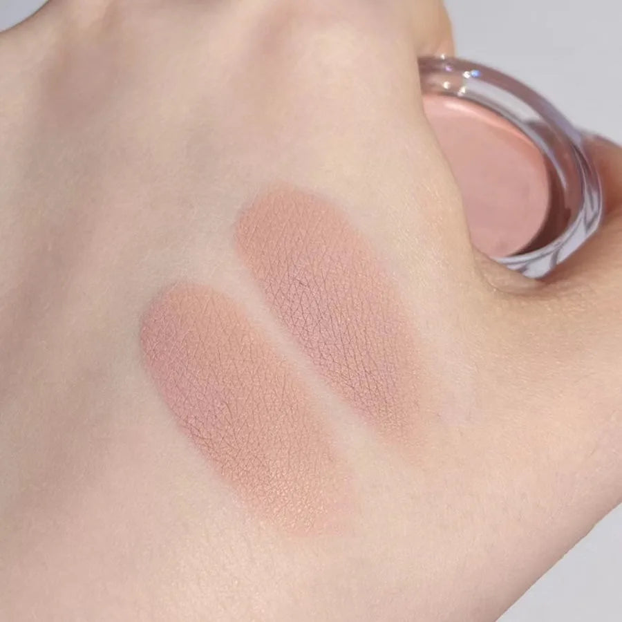 Matte Purple Peach Pink Eyeshadow Cream Blush Face Contour Waterproof Lasting Concealer Nude Brown Eyeshadow Primer Base Makeup
